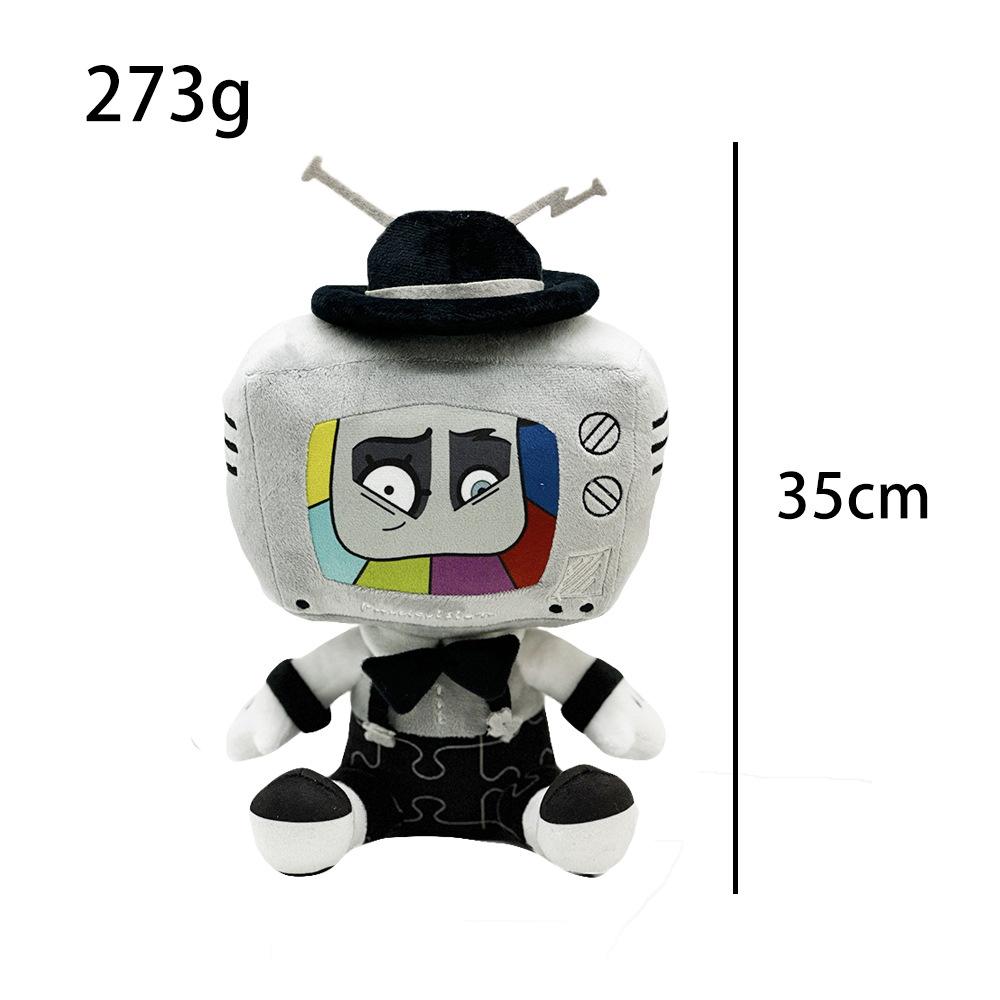 Mr. Puzzles  Plush Doll SMG4 Game Plushies Stuffed Toys Cute Kids Boys Girls Birthday Christmas Gifts ﻿