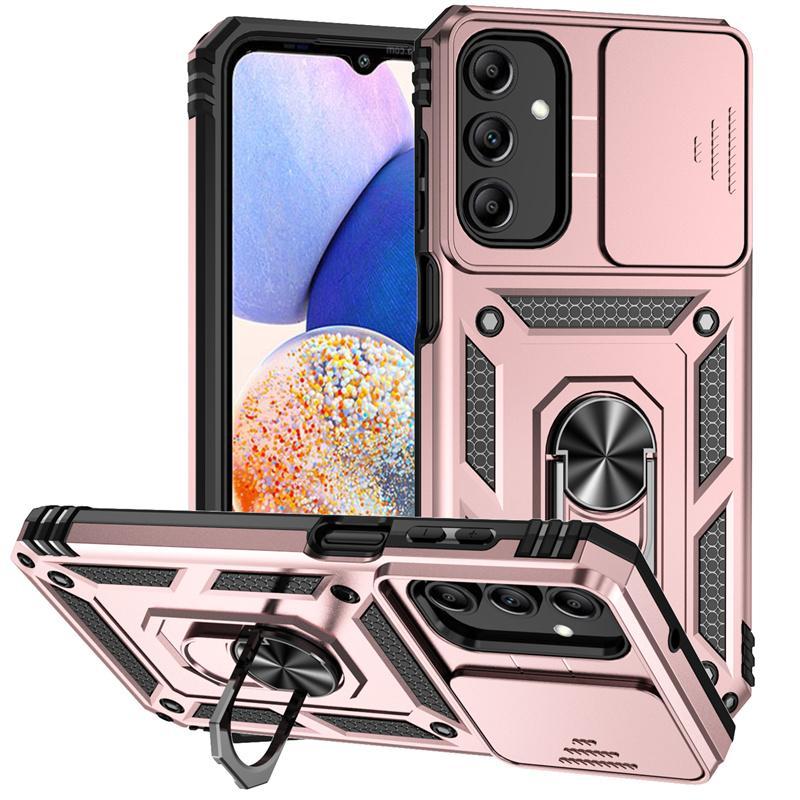Sliding Camera Lens Protective Cover, Heavy Duty Armor Shockproof Coque Designed for Samsung Galaxy A13 A23 A33 A53 A73 A22 A32 A52 A72 5G