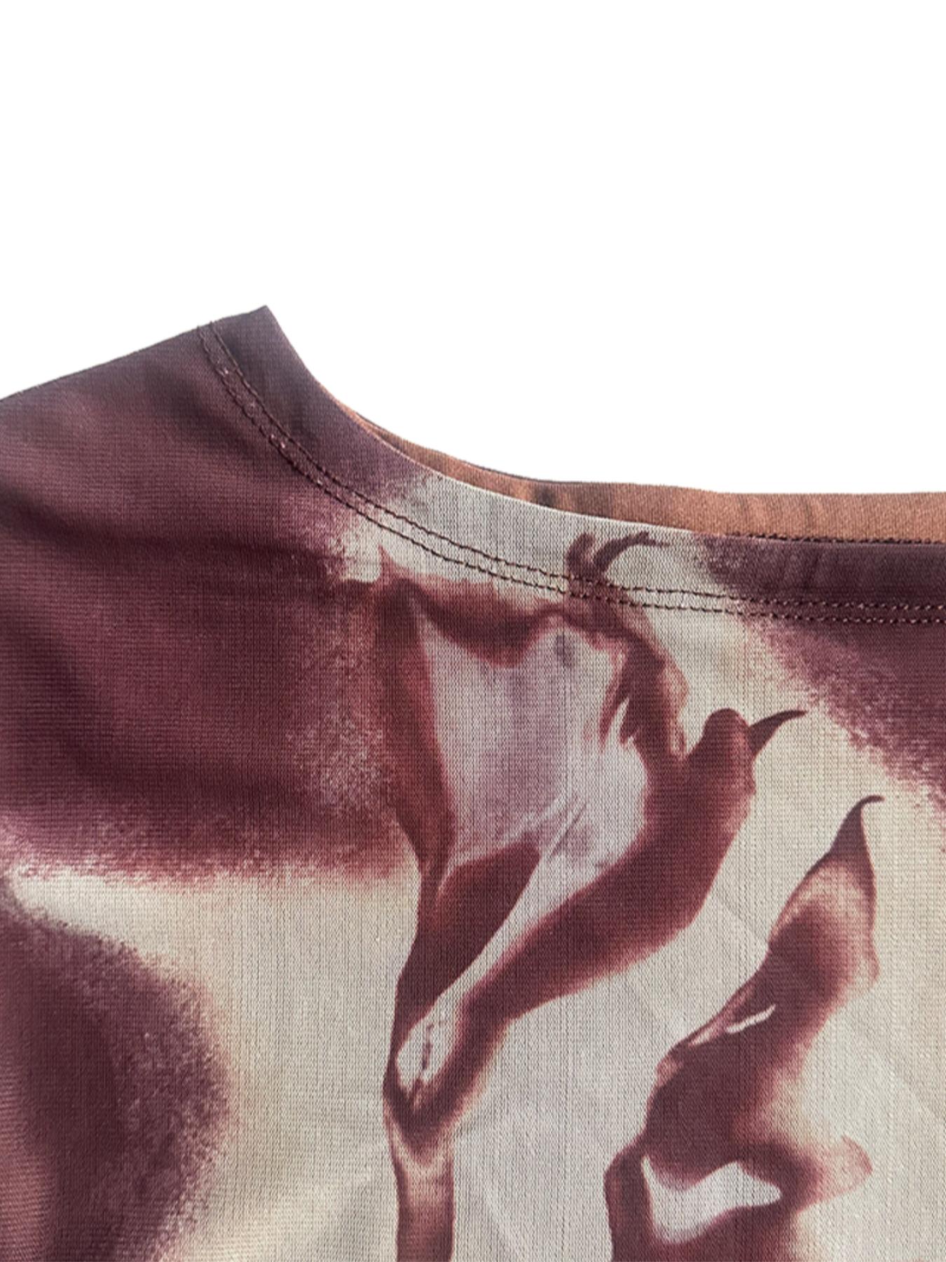 Women's Graphic Print Short Tee, Vintage Trendy Chic Casual Boat Neck T-shirt for Everyday Daily Wear, Ladies All Seasons Clothes, Summer Streetwear, Basic Top, Womenswear