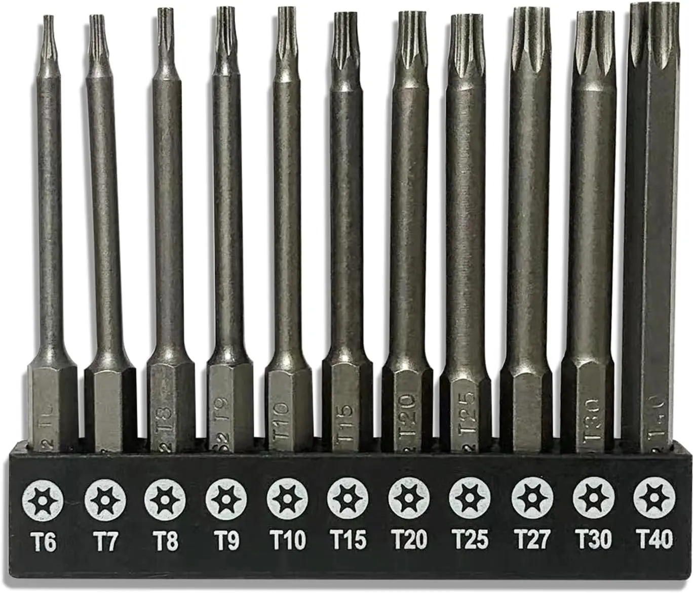 11-Piece Shark Vacuum Screwdriver Security Bit Set, S2 Steel Magnetic Security Screwdriver Set 3 Inch Star Driver Bit Set Screwdriver for Shark Vacuum T6-T40 (75mm Length)