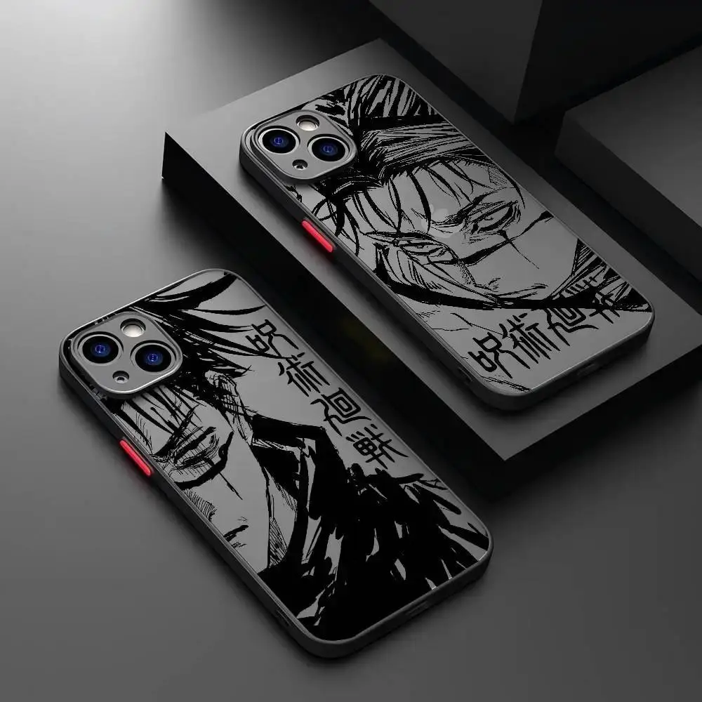 Jujutsu Kaisen Choso ART Phone Case for iPhone 17 promax 17e 17 16 15 14 13 12 11 Mini Pro Max Air X XR XSMAX For Samsung S26 S25 S24 S23 S22 FE Ultra Plus Edge Translucent Matte Cover