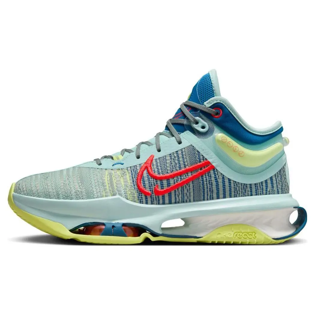 Nike Air Zoom G.T. Jump 2 Alpha Wave Men's Mid-Top Basketball Shoes with Responsive Cushioning Verifiable, with credentials and supporting global authentication