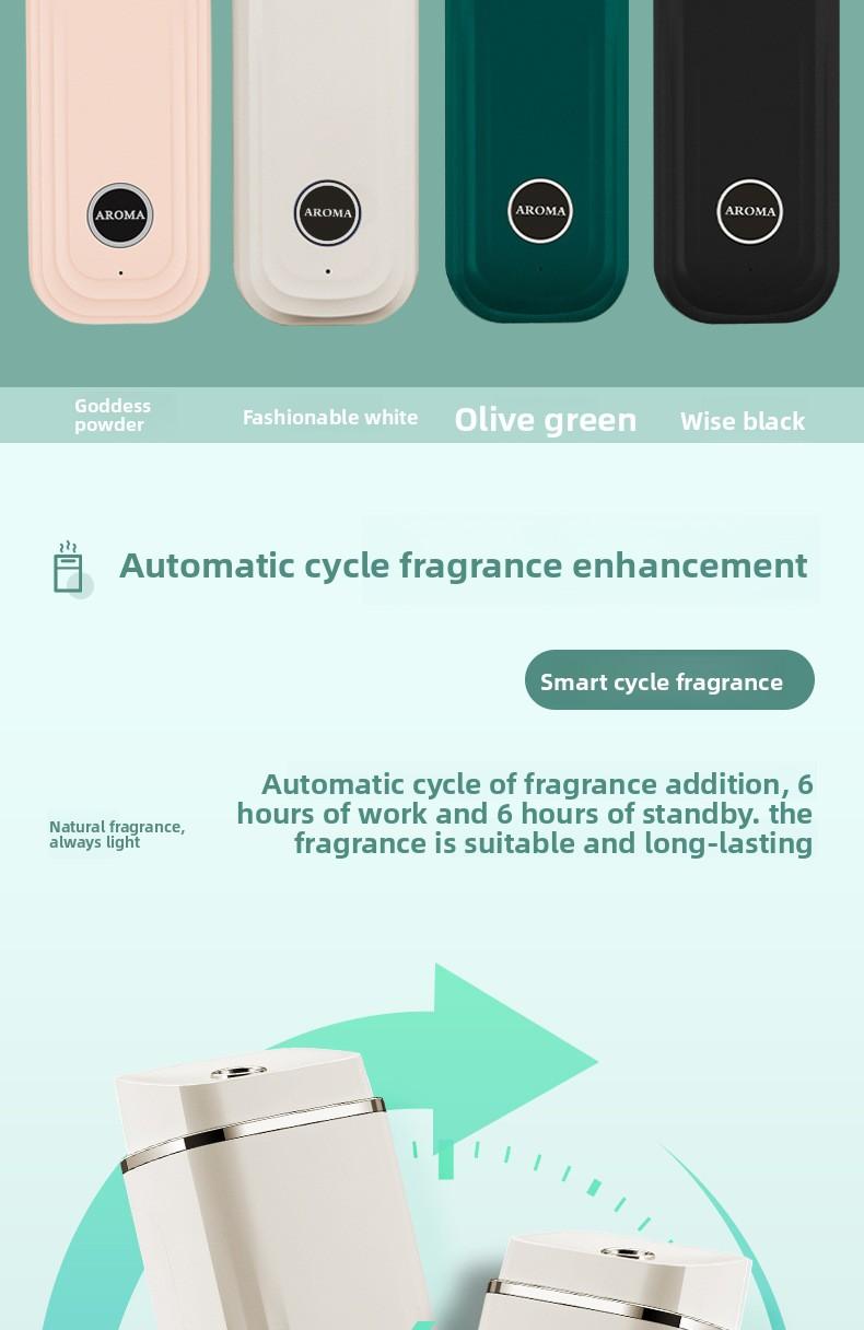 Automatic Aromatherapy Diffuser - Rechargeable Essential Oil Sprayer Suitable for Home, Hotel, Car, and Bathroom, Long-lasting Fragrance Air Freshener# Aromatherapy Diffuser herbal diffuser sterno potpourri bakhoor herbal diffuser sticks diffuser