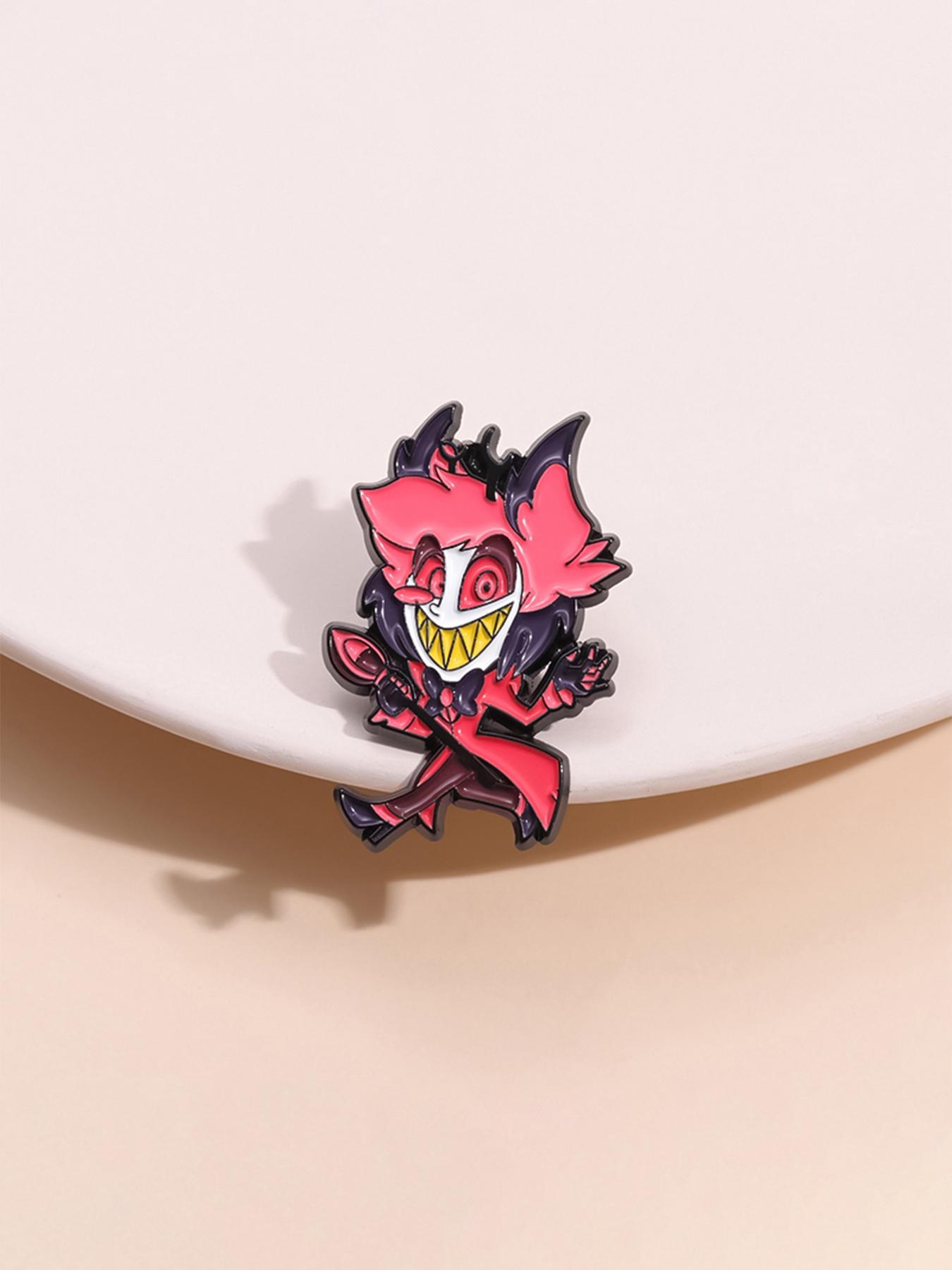Cartoon Character Design Brooch, Cute Enamel Pin for Daily Clothing Decor, Trendy All-match & Exquisite Brooch for Birthday Gift, Durable Metal Pins