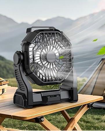 Large Ceiling Fans with Lights and Remote/APP Control, Indoor Outdoor Black Ceiling Fan for Kitchen, Living Room, Patio, 6 Speeds Reversible Quiet DC Motor, 8 Blades