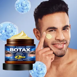 SUMIFANG BOTAX Men's Lifting Eye Cream 120g – Hyaluronic Acid + Retinol – Reduces puffiness, firms the eye area, and deeply moisturizes – Targets tired and aging eye area – Suitable for dry and normal skin