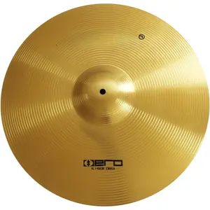 Cymbal Crash Cymbal  Brilliant Finish Bright Sound 16 inch Drum Cymbal For Practice (16"Crash)