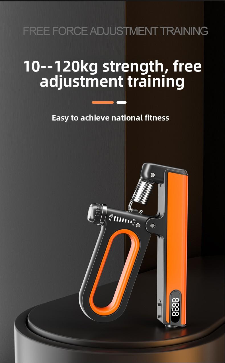 Digital Counting Grip Strengthener – Forearm, Finger, Wrist Trainer & Rehab Tool