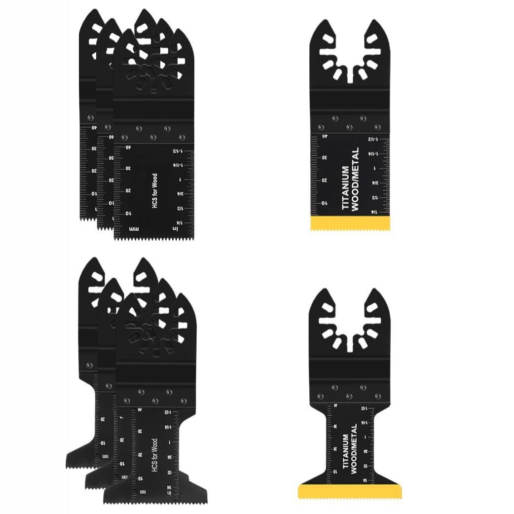 Universal Saw Blade, Multiple Sizes, Professional Blades for Oscillating Tool, Power Tool Accessories for Woodworking, Metalworking, Plastic Working