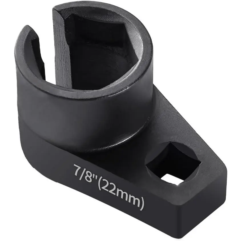 Offset O2 Sensor Socket, 7/8-Inch (22mm) with 3/8-Inch Drive, Universal  Vehicle Oxygen Sensor Removal