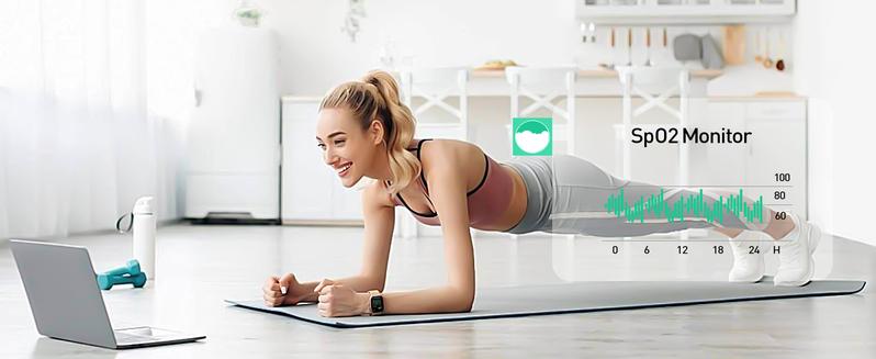 Smart Watch for Android iPhone-Call Receive/Dial/Read Message/AI Control-1.9" HD Screen-IP67 Waterproof Fitness Smartwatch-Blood Pressure/Heart Rate/SpO2/Sleep Monitor (Light Pink)