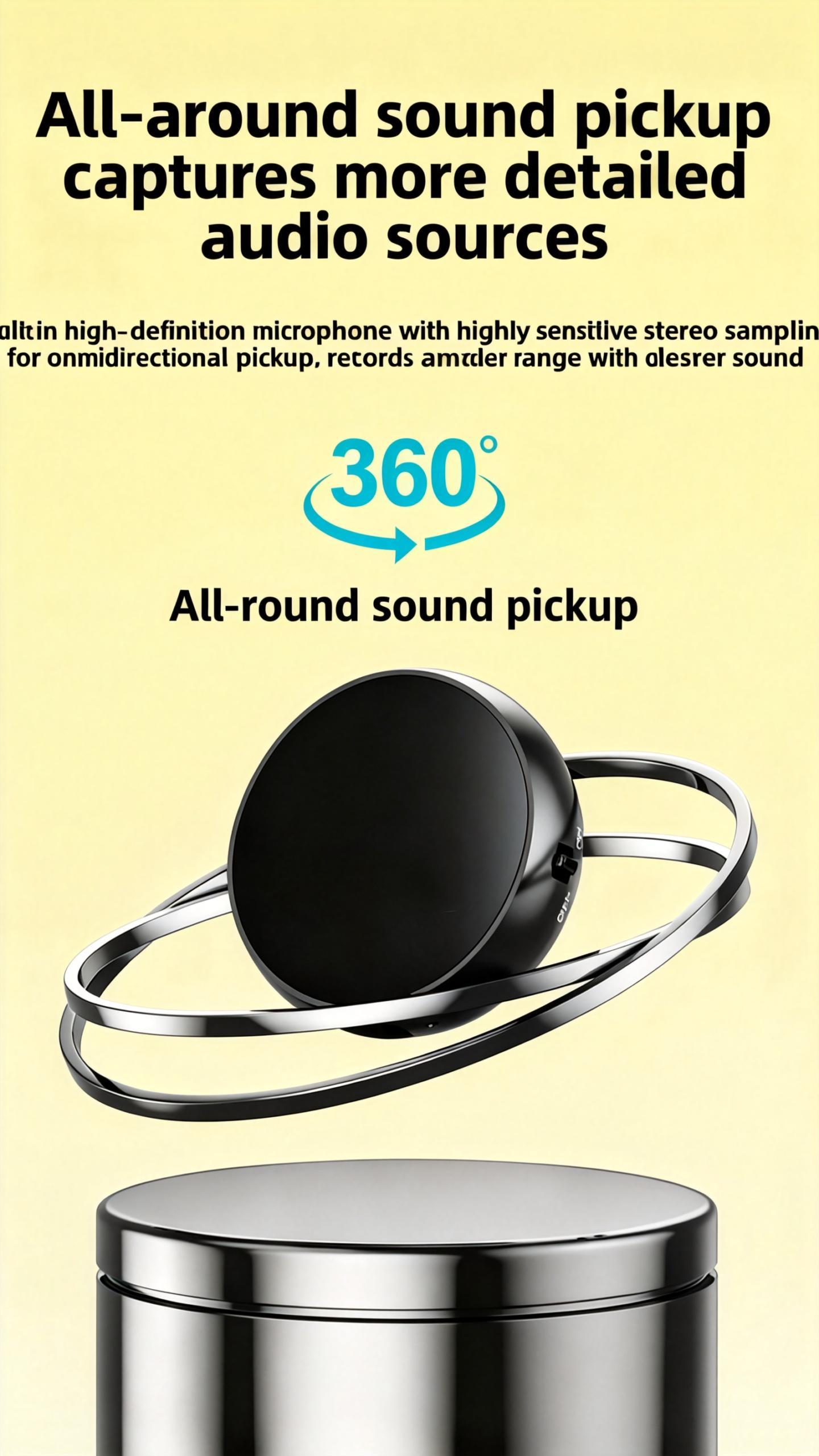 YiNet Voice Activated Recorder  festival gift , Compact Audio Recorder, Audio Recording Device, Grabadora De Audio Digital Usb Wireless Portable Mini recording pen