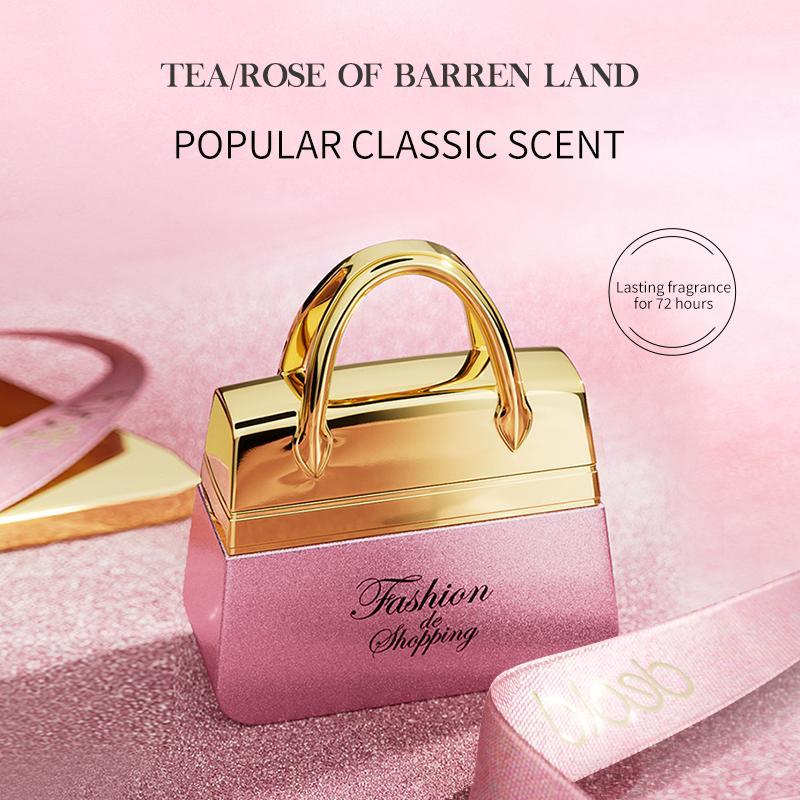 Bag-Shaped Women's Perfume Beauty Set, Woody Floral Rose Fragrance for Women, Fragrance for Daily Use, Bridesmaid Gift Box, Floral Scented Gift for Girls, Beauty Products, EDP Perfume Fragrance, Daily Wear Perfume, Floral Scents Perfume
