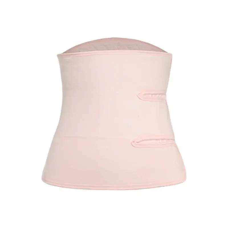 Women's Postpartum C-Section Cotton Knit Recovery Girdle - High-Stretch Wrap Belly Band with Back Support, Abdominal Pain Relief, Breathable Flattening, Body Contouring, Firm Compression, Gentle Lift, Custom Fit, Hand Wash Only