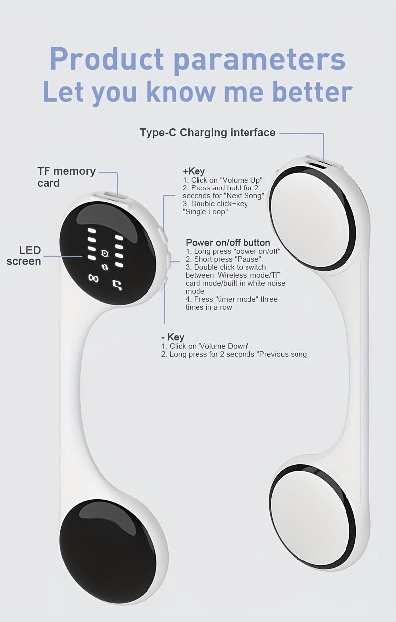 Bone Conduction Music Sleep Speaker