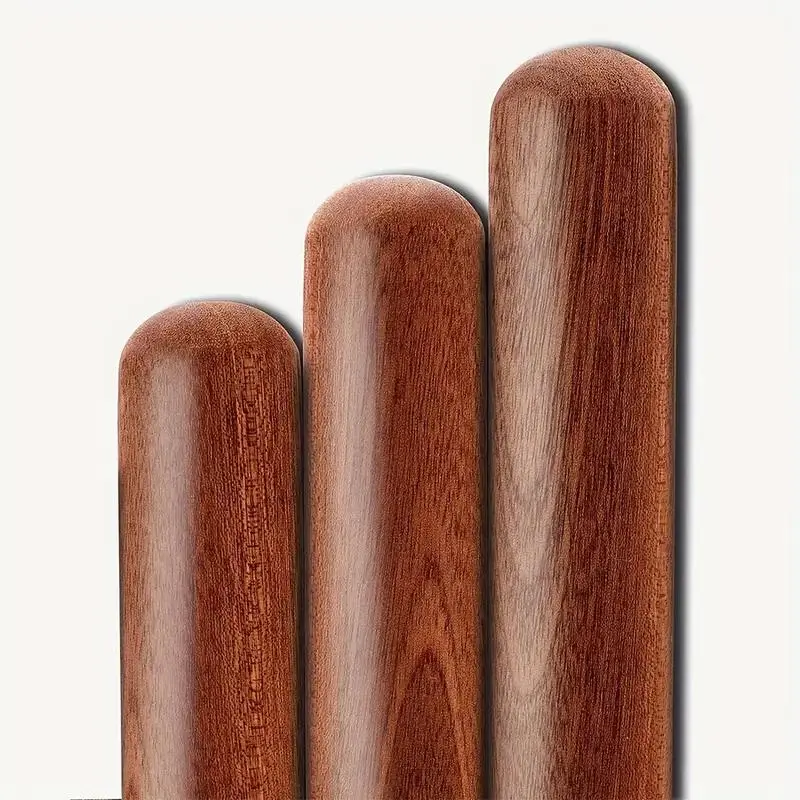 Wooden Rolling Pin, 1 Count Non-stick Dough Roller, Kitchen Baking Utensils for Pastry, Pizza, Pie, Cookie, Dumpling, Noodle, Kitchen Accessories