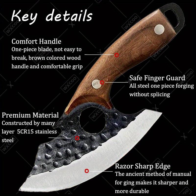 Professional Kitchen Knife Stainless Steel Boning Knife Slicing Knife Cutting Knife Multi-functional Kitchen Knife Set Killing Knife