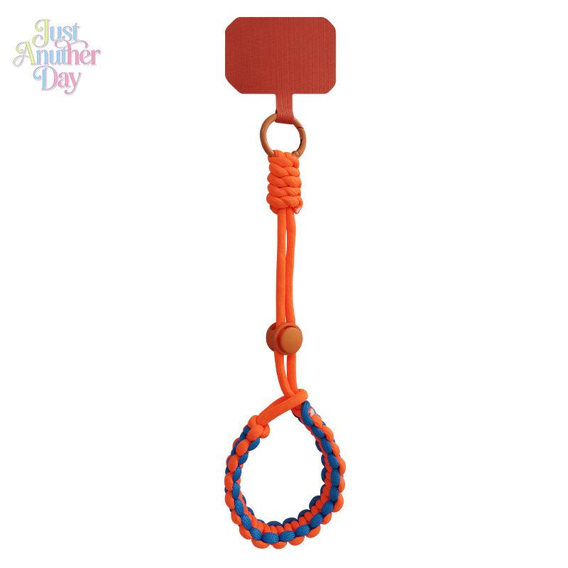 and-Woven Paracord Phone Wrist Strap Adjustable Anti-Lost Phone Lanyard with Universal Patch Multiple Color Options Durable Wristband for Phones Keys and Bags Stylish and Practical Daily Accessory