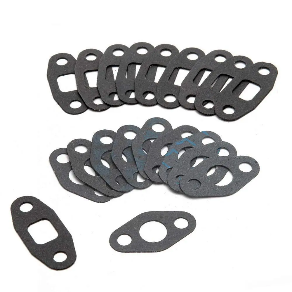 10 Pair/Lot Turbo Gaskets T3 T4 Turbine Oil Drain Gaskets for T3 T4 T04B T04E T60