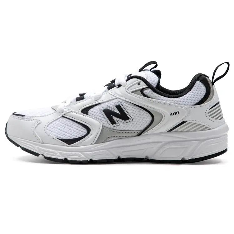 New Balance 408 Comfortable Fabric Leather Durable Breathable Lightweight Low-Top Running Shoes ML408I