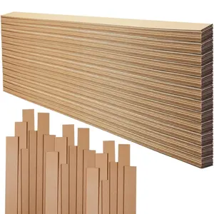 100 Drywall Shims Cardboard Wallet Shim Use to Butt Joints and Level Baseboards and Flush Out Bullnose Corner Adaptors Straighten Uneven Wall Studs or Joists (45 x 1-1/2 x 1/16 Inch)