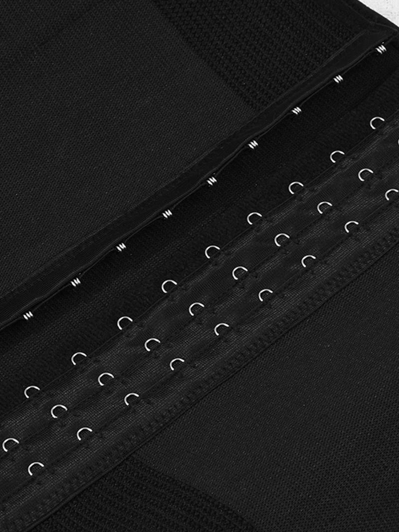 Women's Adjustable Hook & Eye Waist Trainer, Basic Solid Color Tummy Control Shaper for Daily Use, Back To School Fall Wear, Waist Cincher for Women, 2000s Wear Wear Para Brunch