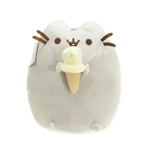 14CM Plush Toy Kawaii Helado Sushi Cat Cartoon Plush Fill Animal Doll Potato Chip Ice Cream Pizza Cat Gifts for Children cute girly gifts stuffed animals