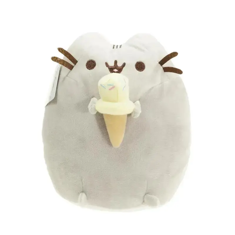 14cm Kawaii Cartoon Animal Pattern Plush Toy - Helado Sushi Potato Chip Ice Cream Pizza Cat, Soft Adorable Cuddly Stuffed Animal Doll, Gifts for Children, Cartoon Animal Patterns, Cuddly Stuffed Animals
