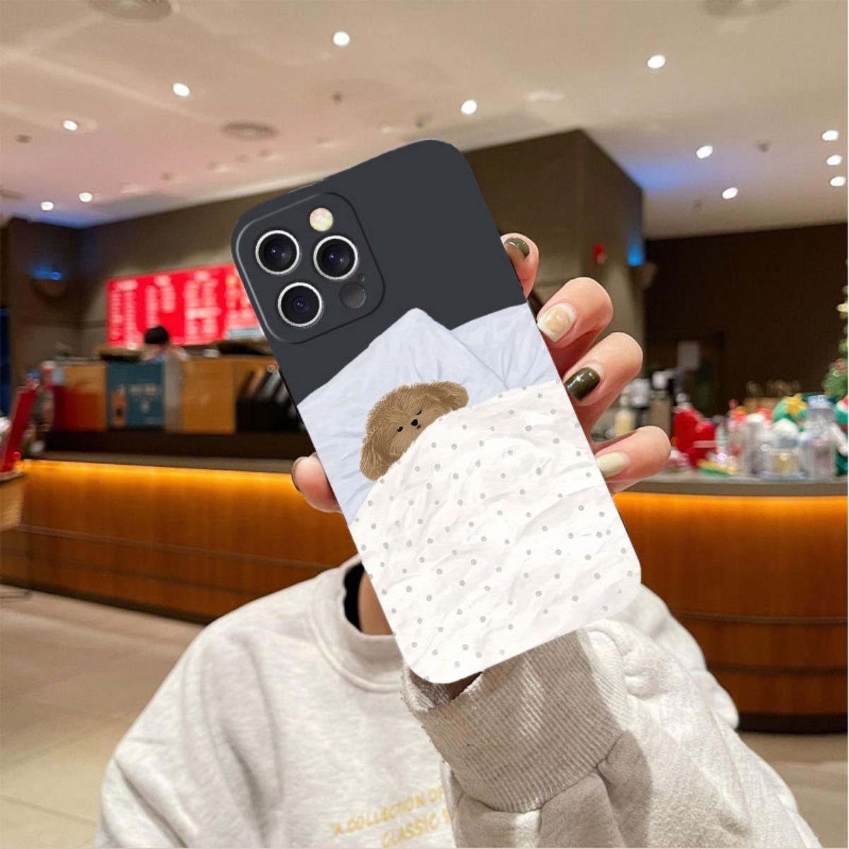 Phone case: Shockproof and anti-fall protective cover, a birthday gift suitable for both men and women, compatible with iPhone 17 Pro/16 Pro Max/15 Plus/14/13/12/11/XS/X/7/8 Plus, printed liquid-like phone case