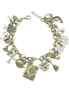 Halloween Night Punk Style Alloy Bracelet, Halloween Bracelet, Christmas Gift Jewelry