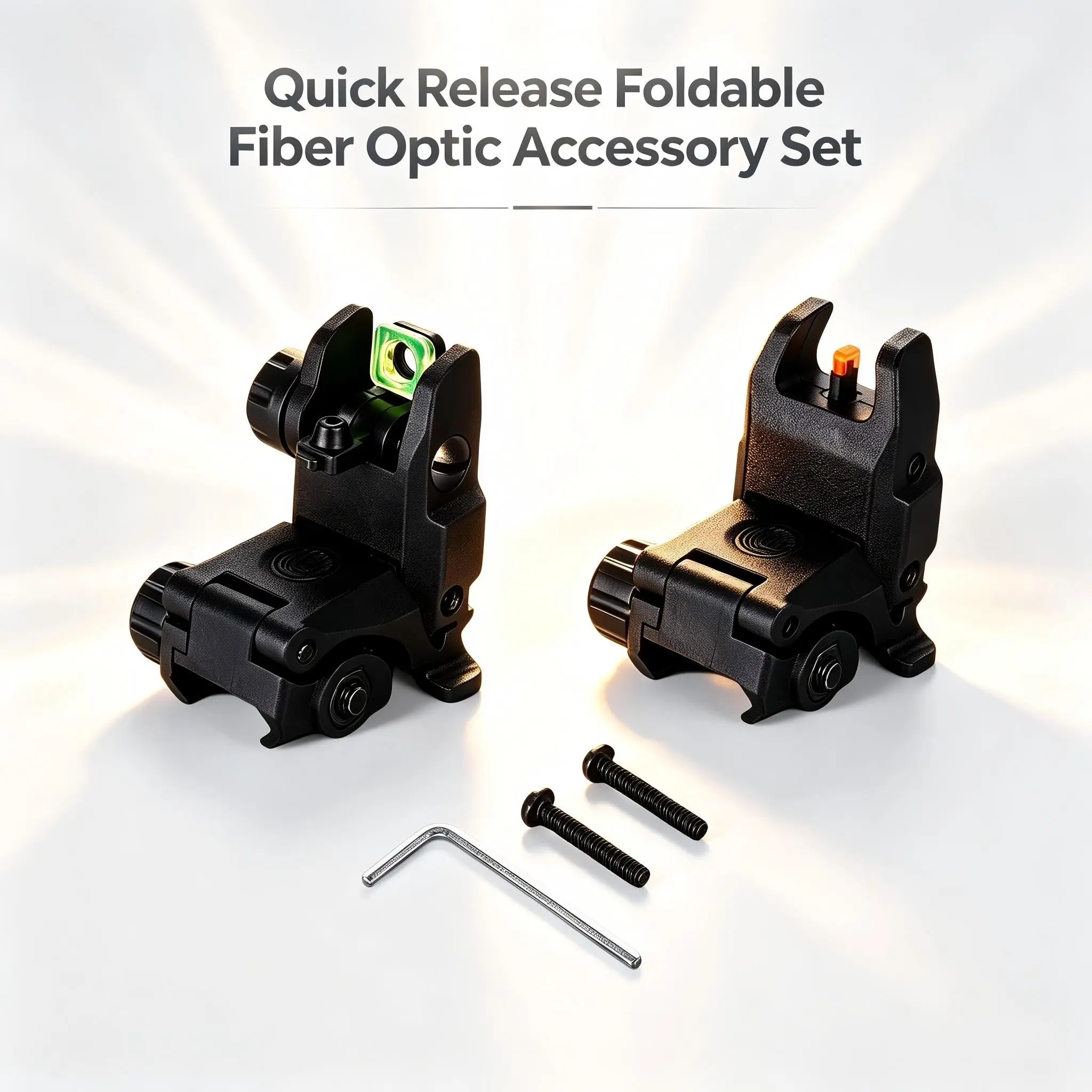 Foldable Fiber Optic Accessories Kit , Polymer Construction, Lightweight Design, Easy Installation