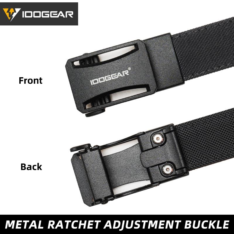IDOGEAR Men's 1.25" Ratchet Nylon Belts with Metal Buckle Quick Release Sport Belts CCW Belts 3443 SpringStatements