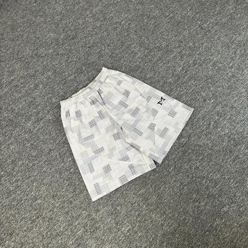 Kyn Apparel Summer Style Casual Fashion Camouflage Breeches Men Women Best Quality Inside Mesh Grey Checkered Shorts