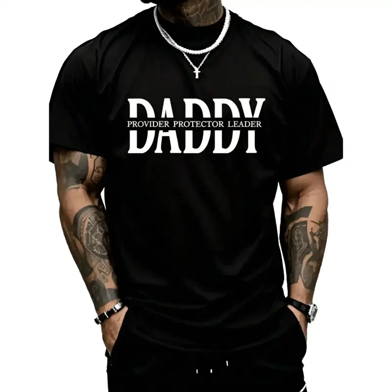 PAYEAH Mens Regular Fit Shortsleeve Camo T-Shirt - % Cotton 220g Heavy Menswear Top, Daddy Husband Protector Hero Graphic Tee, Father's Day Funny Sarcastic Gag Gift (Single Piece), T-Shirts