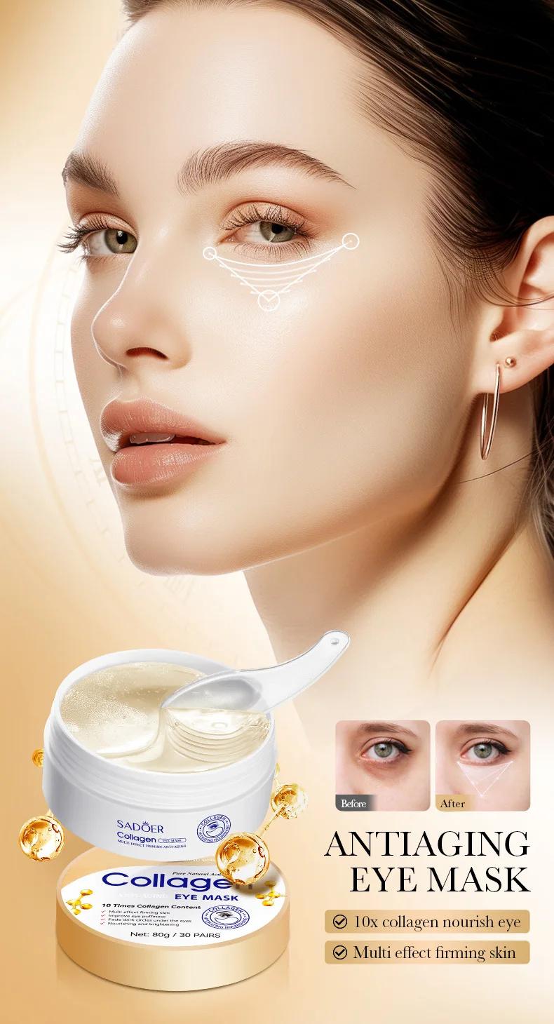 Hydrating Collagen Eye Mask - Firming & Smoothing Treatment for Refreshed Eyes