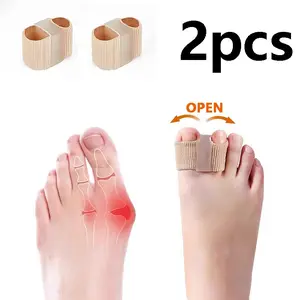 Comfortable Toe Separator with Pads, Foot Toe Protector for Long-Term Use, Nightly and Home Use, Unisex Foot Care Product, Replace Regularly for Best Results