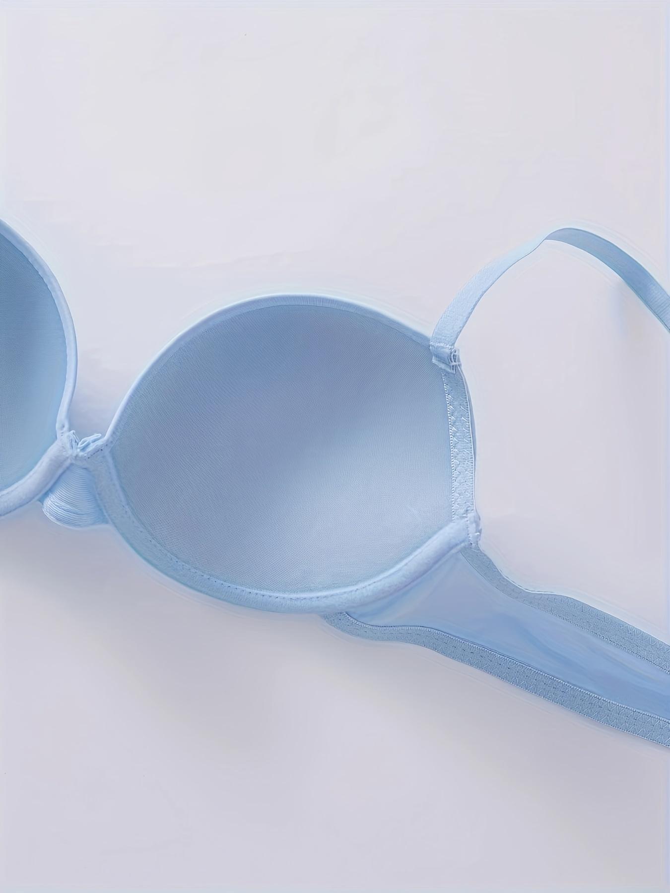 Women's Underwire Bra Set, Medium Support, Casual Fitted Design, Adjustable Buckle Closure, All Season Comfort, Daily Wear Essentials