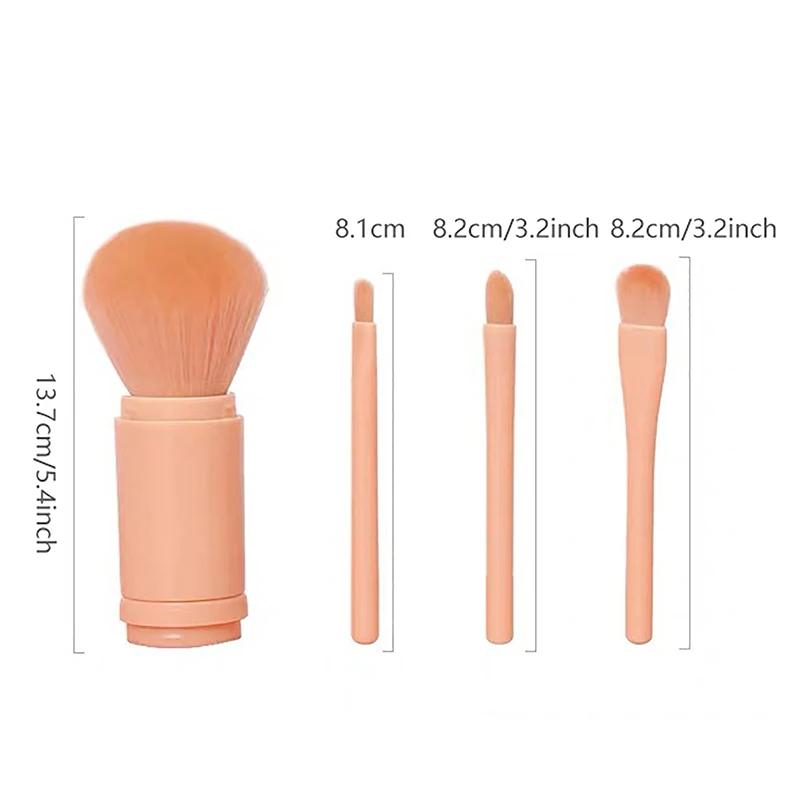 4in1 Portable Makeup Brush Set Beauty Brush