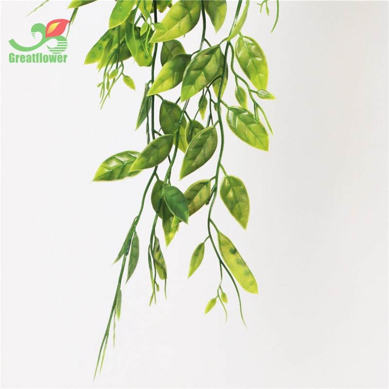 St. Patrick's Day Artificial Decorative Plant Pot, 1 Count Simulated Plant Vine, Hanging Plant Artificial Plants For Home Garden Yard Decor