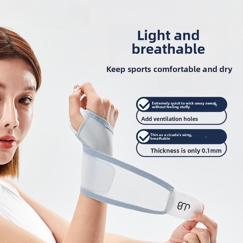Sports Bracer Thin Strap Pressurized Stable Tendon Sheath Wrist Badminton Basketball Fitness Bracer