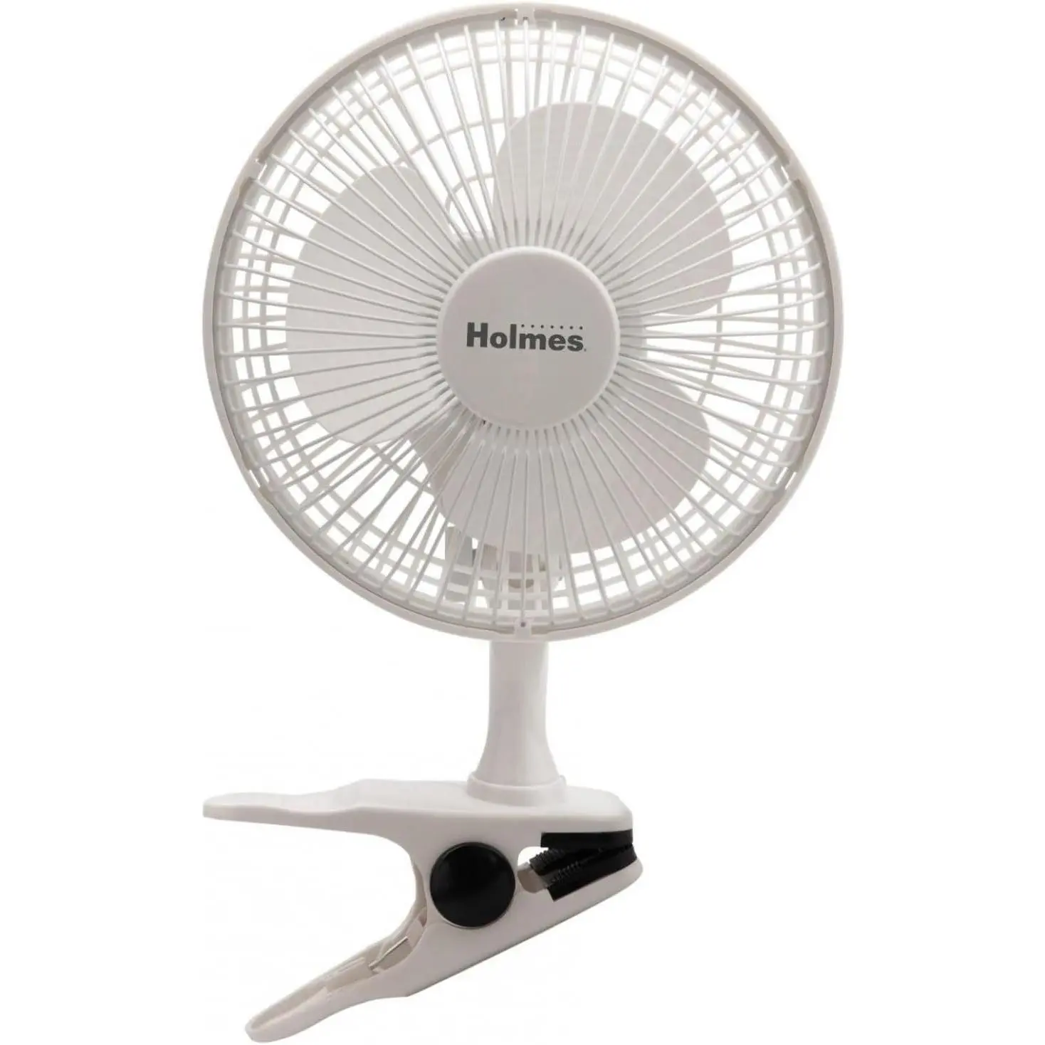 Holmes Convertible Desk & Clip Fan, White HCF0611A-WM