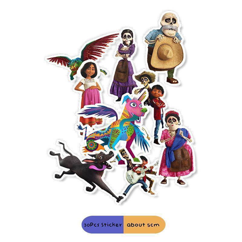 Cartoon Musical Coco Theme Party Supplies Girls Birthday Party DecorationDisposable Party Pack Various combinations of choice