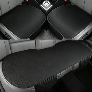 3Pcs Universal Ice Silk Cooling Car Seat Cushions, Breathable Non-Slip Summer Seat Pads for 5-Seat Sedans SUVs & Trucks | Perfect Father's Day Gift