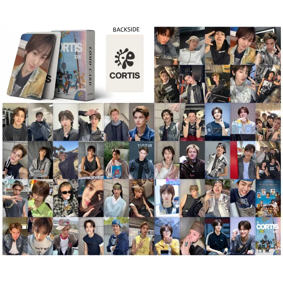 127pcs New Album CORTIS GREENGREEN JAMES MARTIN Photocards Stickers Kpop Merch Lomo Cards Set Fans Collection Cards Gifts