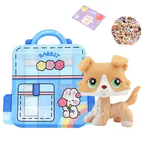 Lps Collie #272 Statue, Different Eyes, Mini Pet Shop Rare Collectible Figure, Birthday Christmas Halloween Gift