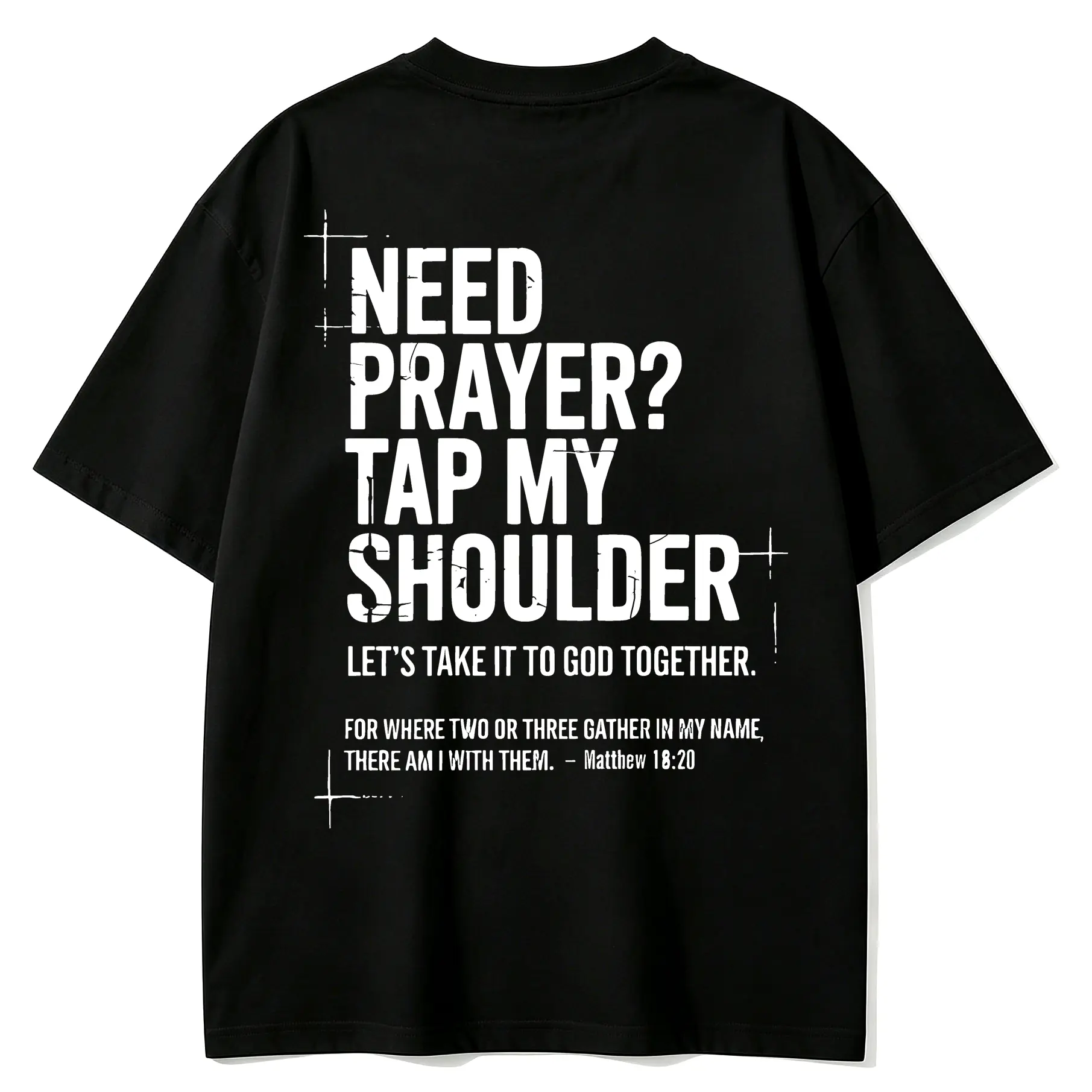 Men's Knitting Ribbed Seamless Loose Day T-Shirt, Christian Bible Verse Graphic Tee with "I Need Prayer" "Pat Me on the Shoulder" Slogans for Summer