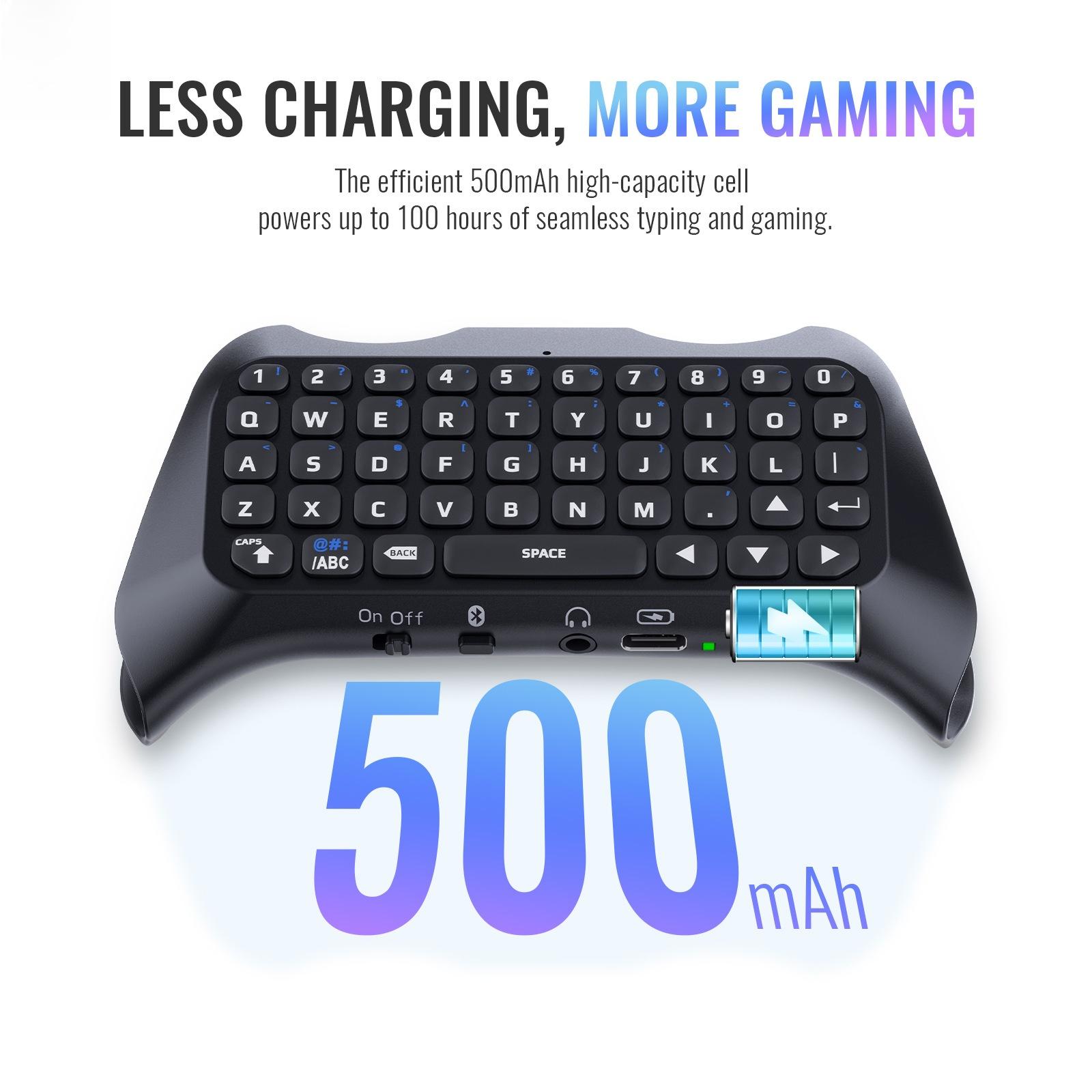 🎙️ PS5 Controller Wireless Keyboard |   Built-in Speaker for Voice Chat - Gamer Must-Have ✅ PS5 Wireless Controller Keyboard with Speaker |   Lag-Free Voice Chat - Essential Accessory