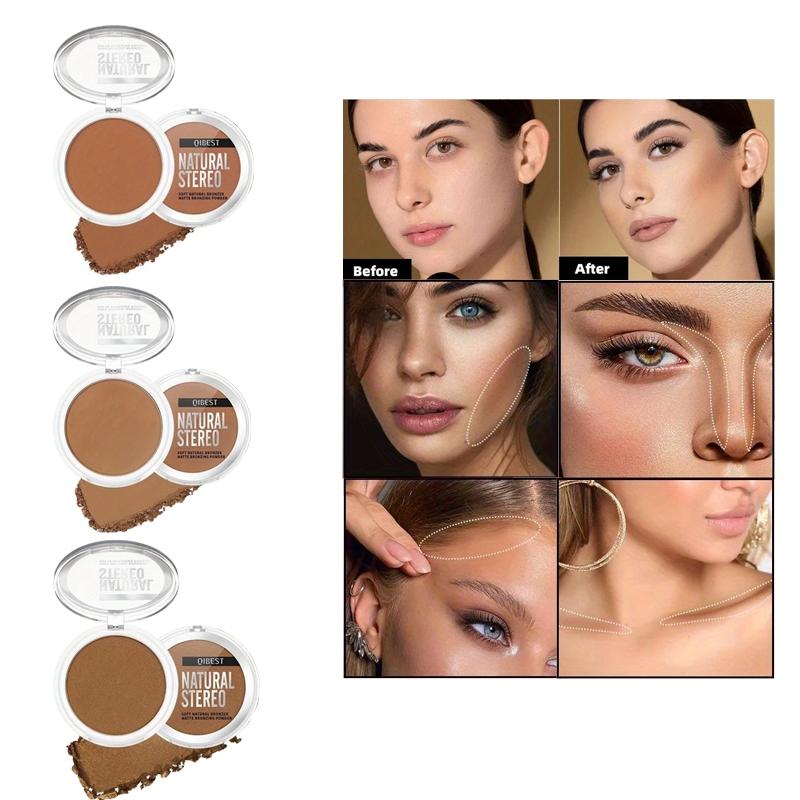 1PC Matte Shaving Cream Smooth, Easy to Color, Non smudging, Waterproof, Sweatproof, Non Shedding, Natural Three Dimensional Shaving Cream