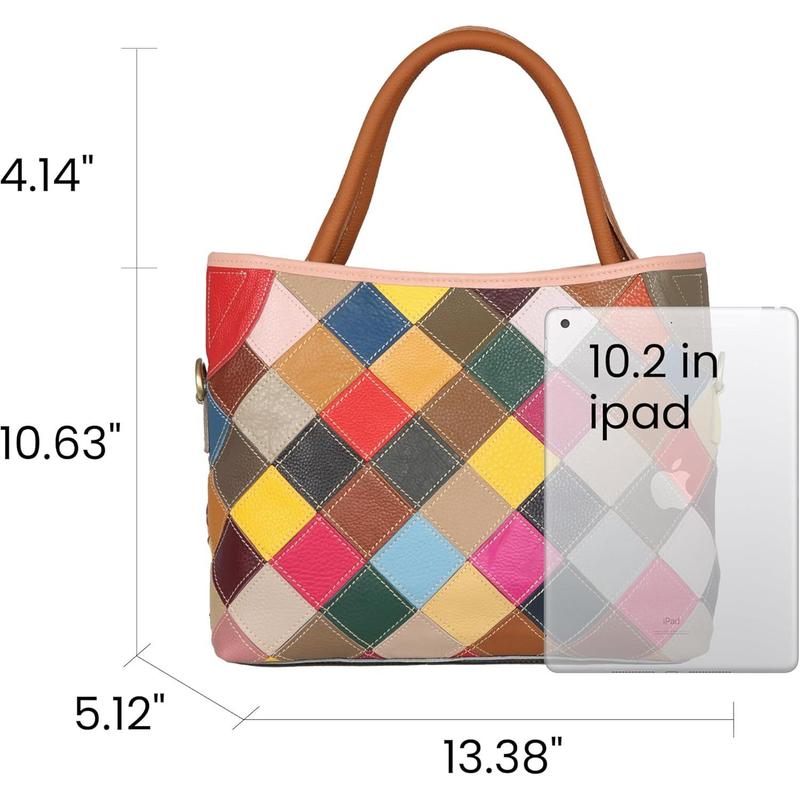 Handbags Colorful Purses for Women Crossbody Bag Multi-color Tote Purse Designer Hobo  Bag