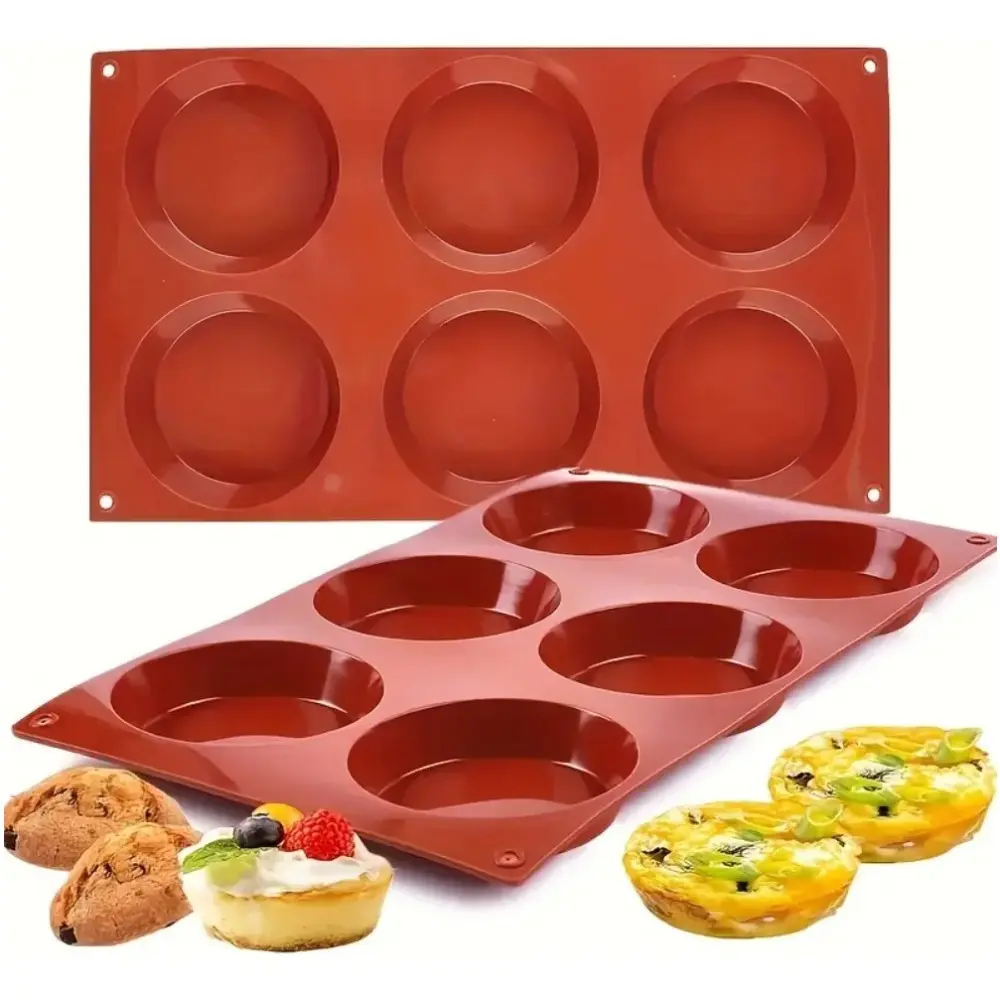 Multipurpose Silicone Cake Mold Nonstick Baking Pan for Muffin Cupcake Molds Kitchen Tool